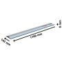Bosch 1600A021AV FSN 1400 Professional Guide Rail 1400mm