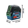 Bosch GCL 2-15 G Professional Combi Laser
