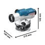 Bosch GOL 26 D Professional Optical Level Set