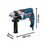 Bosch GSB 16 RE 750W 110V Impact Drill