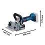 Bosch GFF 18V-22 Professional Biscuit Joiner 18V Bare Unit