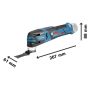 Bosch GOP 12V-28 Professional 12V Multi-Cutter Bare Unit