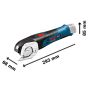 Bosch 06019B2901 12V Professional Shear Bare Unit