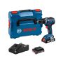 Bosch GSR 18V-55 Professional Drill Driver 18V with 2 × 2.0Ah Batteries
