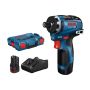 Bosch GSR 12V-35 HX Professional 12V Screwdriver with 2 × 3.0Ah Batteries