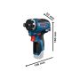 Bosch GSR 12V-35 HX Professional 12V Screwdriver with 2 × 3.0Ah Batteries