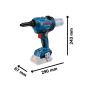Bosch 06019K5000 18V Professional Rivet Gun Bare Unit