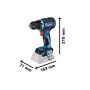 Bosch GSR 18V-90C Professional Drill Driver 18V Bare Unit