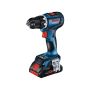 Bosch GSR 18V-90C Professional 18V Drill Driver with 2 × 4.0Ah Batteries