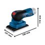 Bosch GSS 12V-13 Professional 12V Orbital Sander Bare Unit