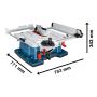 Bosch 0601B30470 GTS 10 XC Professional Table Saw 2100W 240V