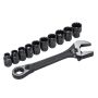 Crescent CPTAW8 11 Piece Pass-Thru Adjustable Wrench Set