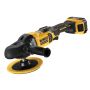 Dewalt Power Tools Dewalt DCM849P2 18V XR Brushless Rotary Polisher 180mm with 2 × 5.0Ah