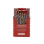 Dormer A087201 HSS TiN Coated Jobber Drill Bit Set 1-10mm