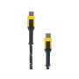Dewalt Telecoms 1310021DWG USB C to USB C Charging Cable 3m