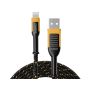 Dewalt Telecoms 1311359DWG USB A to Lightning Charging Cable 1.2m
