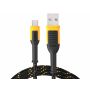 Dewalt Telecoms 1311361DWG USB A to USB C Charging Cable 1.2m