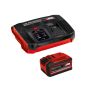 Einhell 4512143 Power-X-Change Boostcharger Starter Kit 18V with 1 × 4.0-6.0Ah Battery