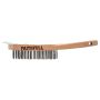 Faithfull FAI5804SRF Four Row Scratch Brush with Scraper