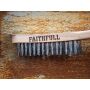 Faithfull FAI6804SRF 4 Row Scratch Brush with Scraper