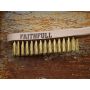 Faithfull FAI680B3F Brass Scratch Brush 3 Row
