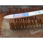 Faithfull FAI680B3F Brass Scratch Brush 3 Row