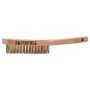 Faithfull FAI680B4F Brass Scratch Brush Four Row
