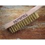 Faithfull FAI680B4F Brass Scratch Brush Four Row