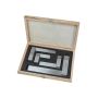 Faithfull FAIESSET4 Engineer's Squares Set 4 Piece