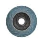 Faithfull FAIFD115120Z 115mm x 22mm 120 Grit Zirconia Flap Disc