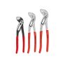 Knipex 002009V03 Alligator Water Pump Pliers Set 3 Piece