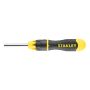 Stanley 068010 Multibit Ratchet Screwdriver with 10 Bits