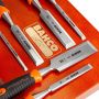 Bahco 434S6EUR 6 Piece Bevel Edge Chisel Set