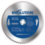 Evolution M355TCT66CS 355mm Mild Steel Chop Saw Blade