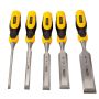 Stanley 516421 Dynagrip 5 Piece Wood Chisel Set