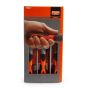 Bahco 14770822 ERGO Engineering Second Cut File Set 200mm 5 Piece