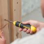 Stanley 068010 Multibit Ratchet Screwdriver with 10 Bits
