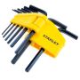 Stanley 069251 8 Piece Metric Hex Key Set 1.5-6mm