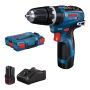 Bosch GSB 12V-35 Professional 12V Combi Drill with 2 × 3.0Ah Batteries