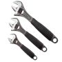 Bahco ADJUST390 3 Piece Adjustable Wrench Set