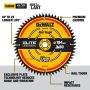 Dewalt DT1670QZ 184mm x 16mm x 60T Mitre Saw Blade