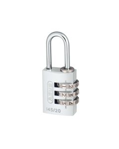 Abus Mechanical 46574 20mm Aluminium Combination Padlock