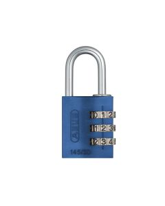 Abus Mechanical 46577 30mm Aluminium Combination Padlock Blue