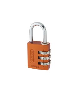 Abus Mechanical 46579 30mm Aluminium Combination Padlock Orange