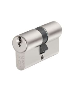 Abus Mechanical 55011 E60NP Euro Double Cylinder 30mm/45mm Nickel Pearl