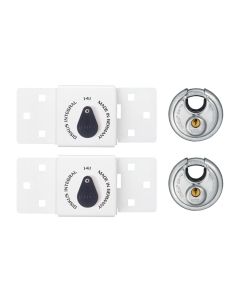 Abus Mechanical 0077124 Diskus Integral Van Lock Twin Pack