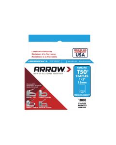 Arrow A508SS1 T50 Heavy-Duty Staples 12mm