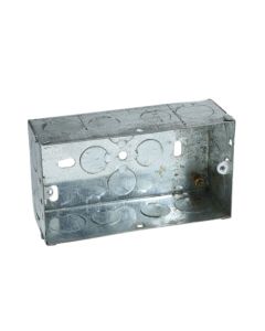 Axiom Electrical MB235 35mm Twin Socket Box