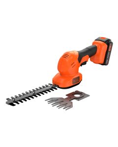 Black + Decker BCSS18D1GB 18V Shear Shrubber with 1 × 2.0Ah Battery