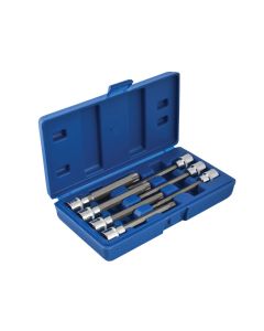 Bluespot Tools 01514 3/8in Drive Extra Long Torx Socket Bit Set 7 Piece